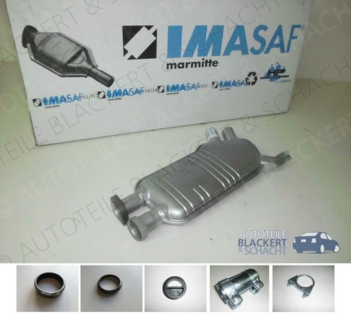 Imasaf auspuff mitteltopf - imasaf,