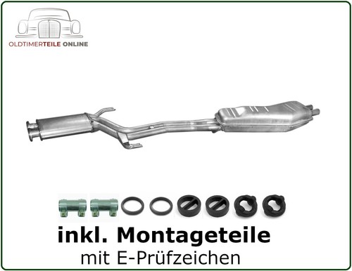 Endschalldämpfer bmw 5er e34 - 5er,