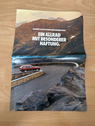 Prospekt bmw 525ix - e34, /