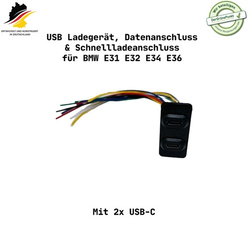 Bmw e31 e32 e34 e36 - e32, usb-c